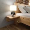 Nachttisch für Zirbenbett - Zirbenholz